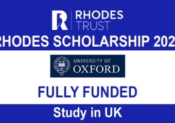 Scholarships Rhodes at Oxford University