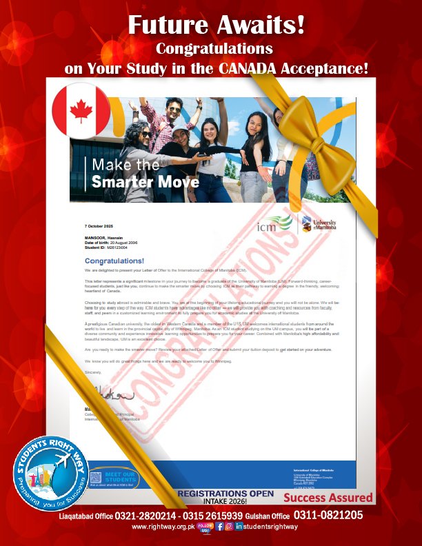 Congratulations Post-02