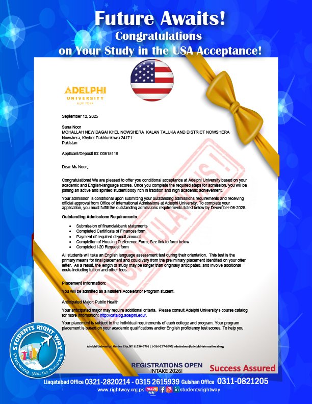 Congratulations Post-03